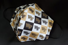 Load image into Gallery viewer, Wake Forest Print Fabric face mask
