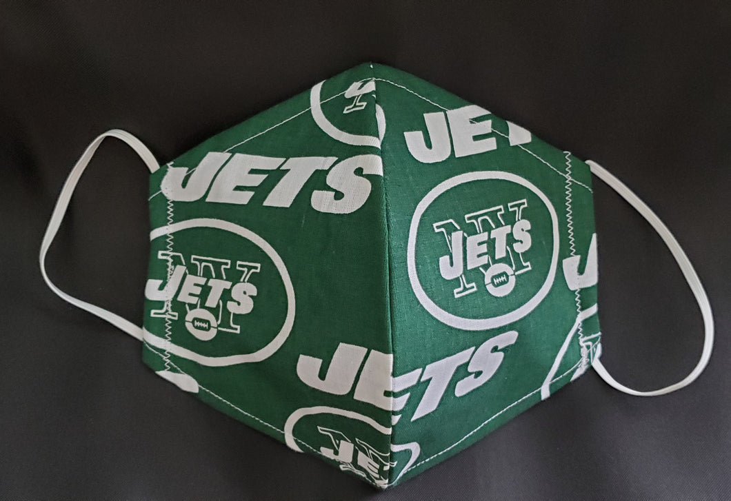 Jets Print Fabric face mask