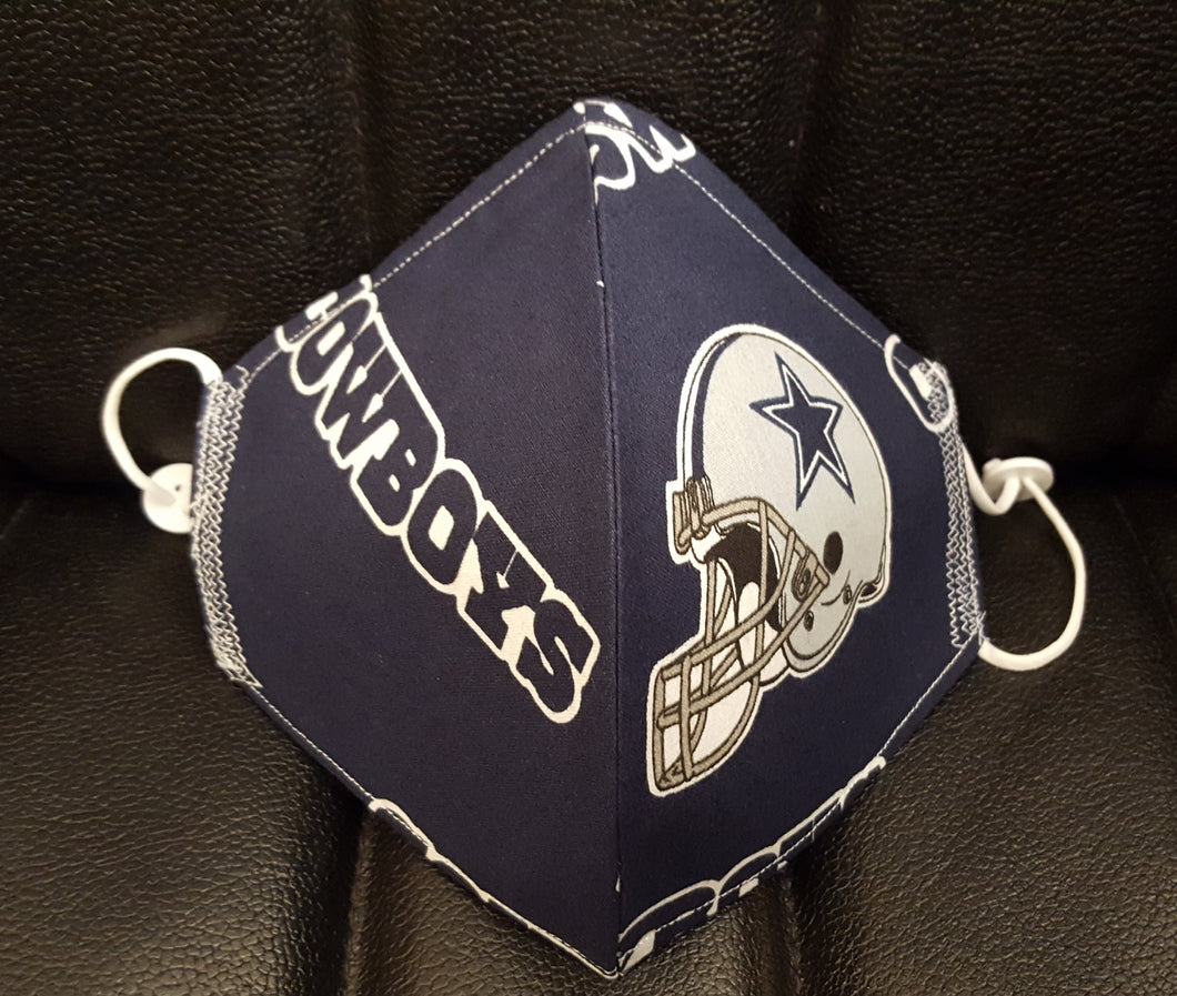 Dallas Cowboys Fabric print Mask