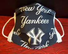 Load image into Gallery viewer, New York Yankees Print Face Mask-
