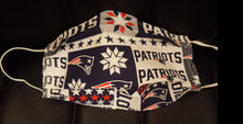 Load image into Gallery viewer, Patriots Fabric Print Mask
