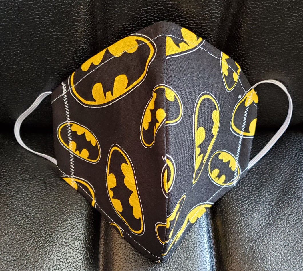 Batman Fabric Print Face Mask