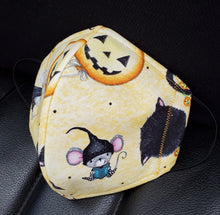 Load image into Gallery viewer, Enchanted Bandido Mouse Cats and Pumpkins-
