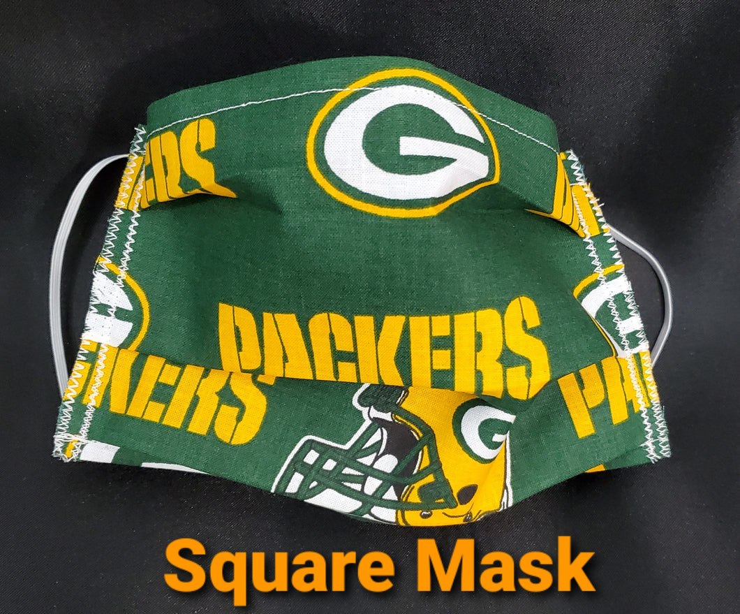 GreenBay Packers Print Face Mask-