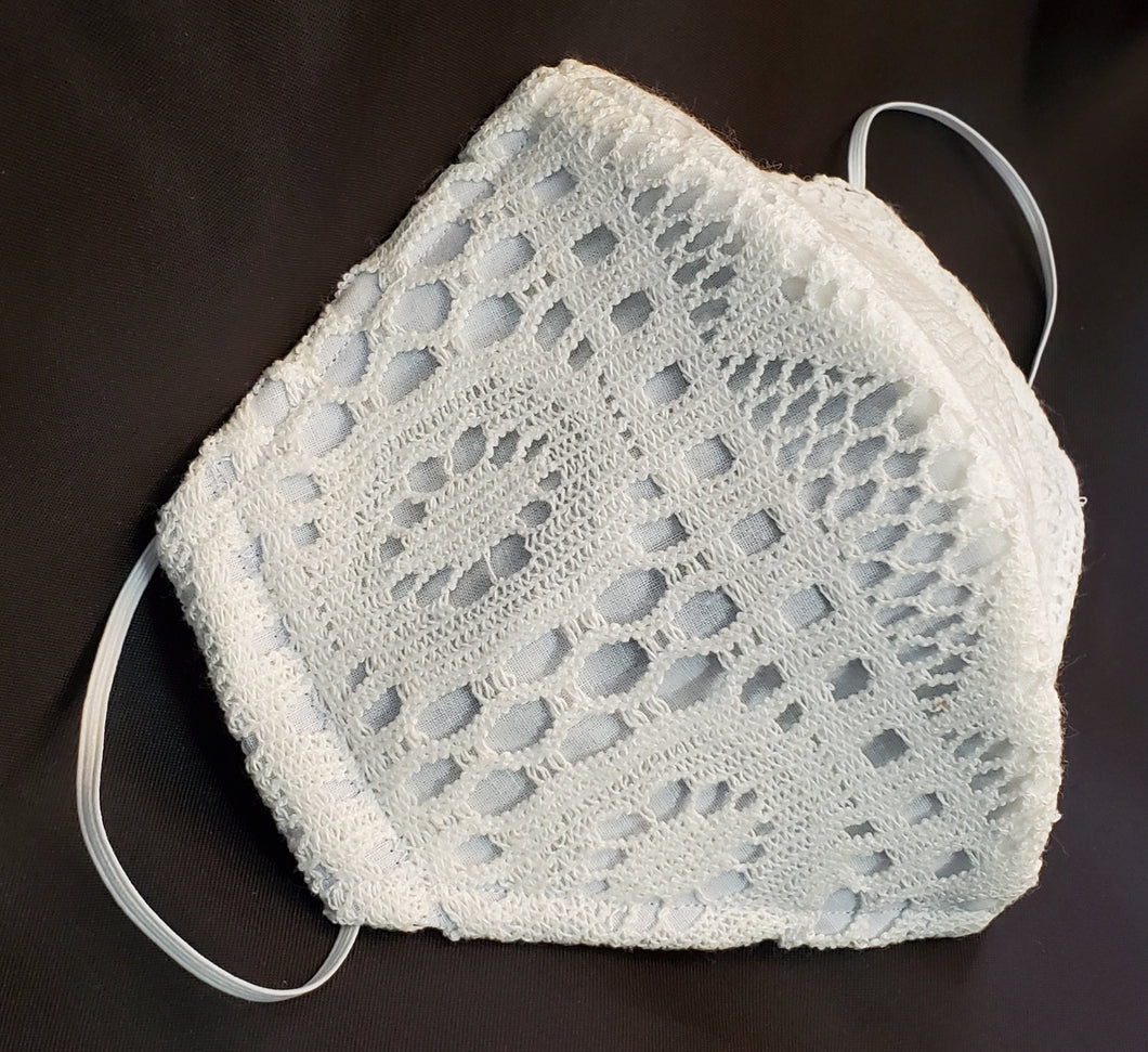 Elegant Crochet Knit Face Mask