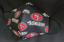 Load image into Gallery viewer, 49ers Print Fabric face mask

