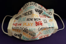 Load image into Gallery viewer, It&#39;s a Ruff Life- Dog Words on Fabric-
